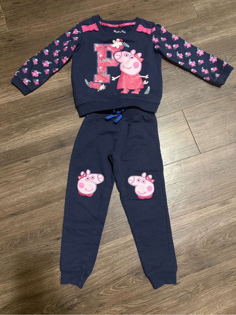 Peppa Pig Vintage Girls Sweatsuit